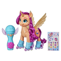 My Little Pony: A New Generation Movie Sing 'N Skate Sunny Starscout - Interactive 9-Inch Remote Control Toy with 50 Reactions  Lights