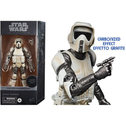 Hasbro Star Wars Black Series Line Carbonized Collection Scout Trooper Action Figure