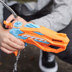 Nerf Super Soaker DinoSquad Raptor-Surge Water Blaster, Trigger-Fire Soakage For Outdoor Summer Water Games - Additional view 5