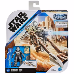 Hasbro Star Wars Mission Fleet Speeder Bike The Mandalorian Toys