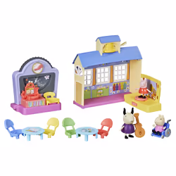 Peppa Pig Peppa’s Adventures School Playgroup, School, 3 yr(s), AA, Multicolour, Plastic