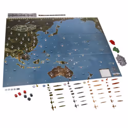 Hasbro Gaming Pacific 1940 Second Edition Board game Strategy