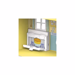 Peppa's Adventures Peppa's Family House Playset Preschool Toy, includes Figure and 6 Accessories Multicolor F2167