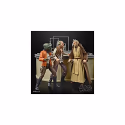 Star Wars The Power Of The Force Cantina Dr. Evazan, Ponda Baba & Obi-Wan Kenobi Playset Figures(The Black Series) - Additional view 5