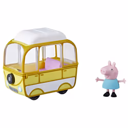 Peppa Pig Little Campervan, Bus, 3 yr(s), White, Yellow