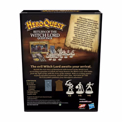 Hasbro Gaming Avalon Hill HeroQuest Return of the Witch Lord Expansion