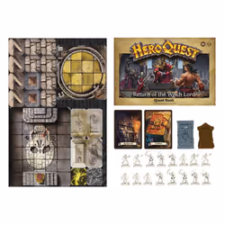Hasbro Gaming Avalon Hill HeroQuest Return of the Witch Lord Quest Pack, for Ages 14 and Up, Requires HeroQuest Game System t ...