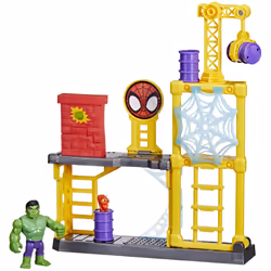 Marvel Spidey and His Amazing Friends Hulk's Playset - Additional view 2