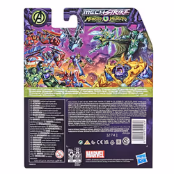 Avengers Mech Strike Monster Hunters Thor Toy, 15-cm-Scale Action Figure, Toys for Kids Ages 4 and Up