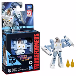 Transformers Studio Series Core Class The : The Movie Exo-Suit Spike Witwicky Figure, Ages 8 and Up, 3.5-inch