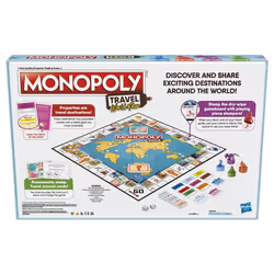 Hasbro Monopoly Travel World Tour Board Game