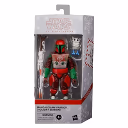 Star Wars Black Series Figure Mandalorian Warrior Holiday Edition 15cm