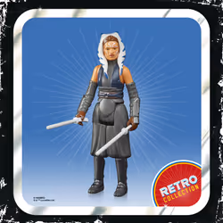 Star Wars Retro Collection Ahsoka Tano Collectible Action Figure - Additional view 5