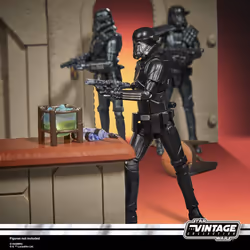 Star Wars The Vintage Collection : The Mandalorian Nevarro Cantina Playset, Imperial Death Trooper (Nevarro) - Additional view 7