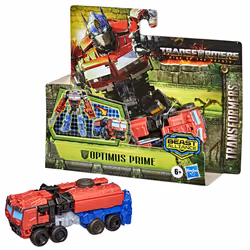 Transformers : Rise of the Beasts Movie, Beast Alliance, Battle Changers Optimus Prime Action Figure - 6 and Up, 4.5 inch