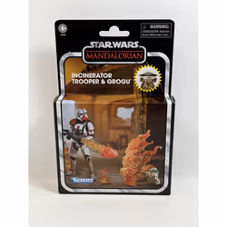 Incinerator Trooper and Grogu The Mandalorian Deluxe 3.75 Hasbro F5574