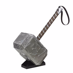 Marvel Thor Mjolnir Premium Electronic Roleplay Hammer with lights and sound FX, Toy hammer, 14 yr(s), 99 yr(s), 926 g