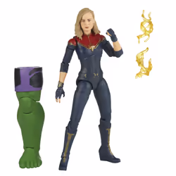 Marvel Legends Series Captain , The Marvels 6-Inch Collectible Action Figures, Toys for Ages 4 and Up - Additional view 5