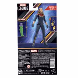 Marvel Legends Series Captain , The Marvels 6-Inch Collectible Action Figures, Toys for Ages 4 and Up - Additional view 7