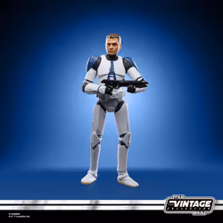 Star Wars The Vintage Collection Clone Trooper (501st Legion) Toy, 3.75-Inch-Scale : The Clone Wars Figure, 4 and Up