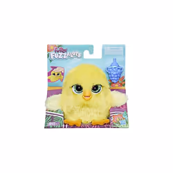 furReal Fuzzalots Chick Interactive Animatronic Colour-Change Toy, Electronic Pet with 25+ Sounds and Reactions, Toys for 4 Y ...