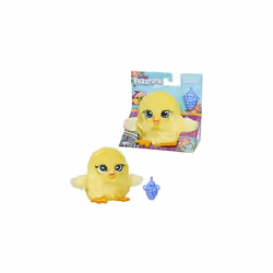 furReal Fuzzalots Chick Interactive Animatronic Colour-Change Toy, Electronic Pet with 25+ Sounds and Reactions, Toys for 4 Years Old Girls and Boys