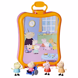 Peppa Pig Peppa's Club Friends Case, 3 yr(s), Multicolour
