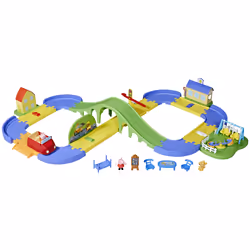 Peppa Pig All Around Peppa's Town, Play vehicle track, 3 yr(s), AA, Plastic, Multicolour