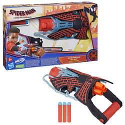 Nerf Marvel Spider-Man Across the Spider-Verse Miles Morales Tri-Shot Blaster