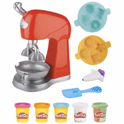 Play-Doh Kitchen Creations Magical Mixer Playset, Children's cooking kit, 3 yr(s), Non-toxic, Clay, Multicolour
