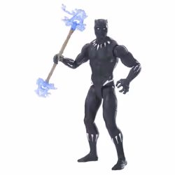 Hasbro Marvel Studios: Black Panther 6-inch Black Panther, 4 yr(s), Black