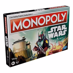 Hasbro Star Wars Board Game Monopoly Boba Fett Edition