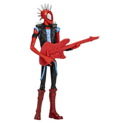 Marvel Spider-Man : Across the Spider-Verse Spider-Punk Toy, 6-Inch-Scale Action Figure with Accessory, Toy for Kids Ages 4 and Up