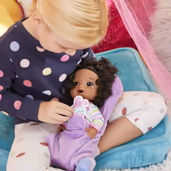Baby Alive Bunny Sleepover Baby Doll  Bedtime-Themed 12-Inch Dolls  Sleeping Bag & Bunny-Themed Doll Accessories  Toys for 3 Year Old Girls and Boys a