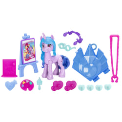 My Little Pony Make Your Mark Toy Cutie Mark Magic Izzy Moonbow - 3-Inch Hoof to Heart Pony for Kids Ages 5 and Up