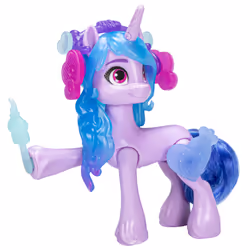 My Little Pony Make Your Mark Toy Cutie Mark Magic Izzy Moonbow - 3-Inch Hoof to Heart Pony for Kids Ages 5 and Up