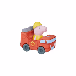 Peppa Pig Little Buggies - Mummy Pig In Fire Engine Toy Vehicle Play Figure