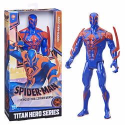 Marvel Spider-Man : Across the Spider-Verse Titan Hero Series Spider-Man 2099 Toy, 12-Inch-Scale Figure, Ages 4 and Up