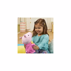 Peppa Lullaby, Singing Teddy Bear with 3 Songs, 3 Phrases, Ages 3 Years, Multicolour