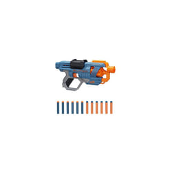 Elite 20 Commander RC6 Blaster 12 Nerf Elite Darts 6Dart Rotating Drum BuiltIn Customizing Capabilities MulticolouredOne SizeE9485F03