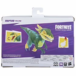 Fortnite Raptor (Yellow) Collectible Action Figure with, 6-inch
