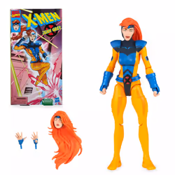 Marvel Legends X-Men Animated Series VHS Box Jean Grey Action Figure