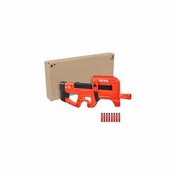 Fortnite Compact SMG Motorized Dart Blaster, Ultra Red Wrap, 8-Dart Internal Clip, Includes 8 Nerf Elite Foam Darts