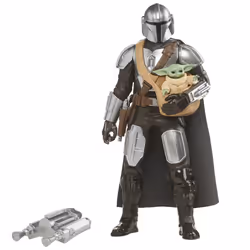 Star Wars The Mandalorian Galactic Action & Grogu Interactive Electronic 12-Inch-Scale Figures, Toys Kids Ages 4 and Up, 4 yr ...
