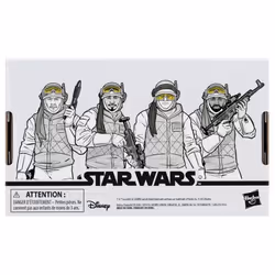 STAR WARS The Vintage Collection 3.75-Inch Rebel Soldier (Echo Base Battle Gear) 4-Pack Action Figure Set F5555 Ages 4 and Up