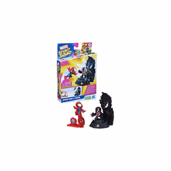 Marvel Avengers Superhero Stunt Squad Figures - Spider-Man vs Venom