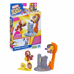Marvel Stunt Squad Iron Man vs. M.O.D.O.K., Action/Adventure, 4 yr(s), Multicolour, Plastic