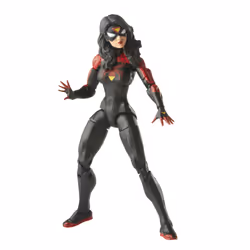 Marvel Spider-Man Legends Retro Collection Jessica Drew Spider-Woman, 4 yr(s), Black, Red