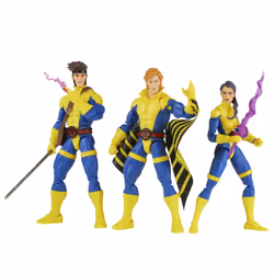 Marvel ’s Banshee, Gambit, & Psylocke Figures, 4 yr(s), Multicolour
