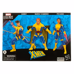 Marvel ’s Banshee, Gambit, & Psylocke Figures